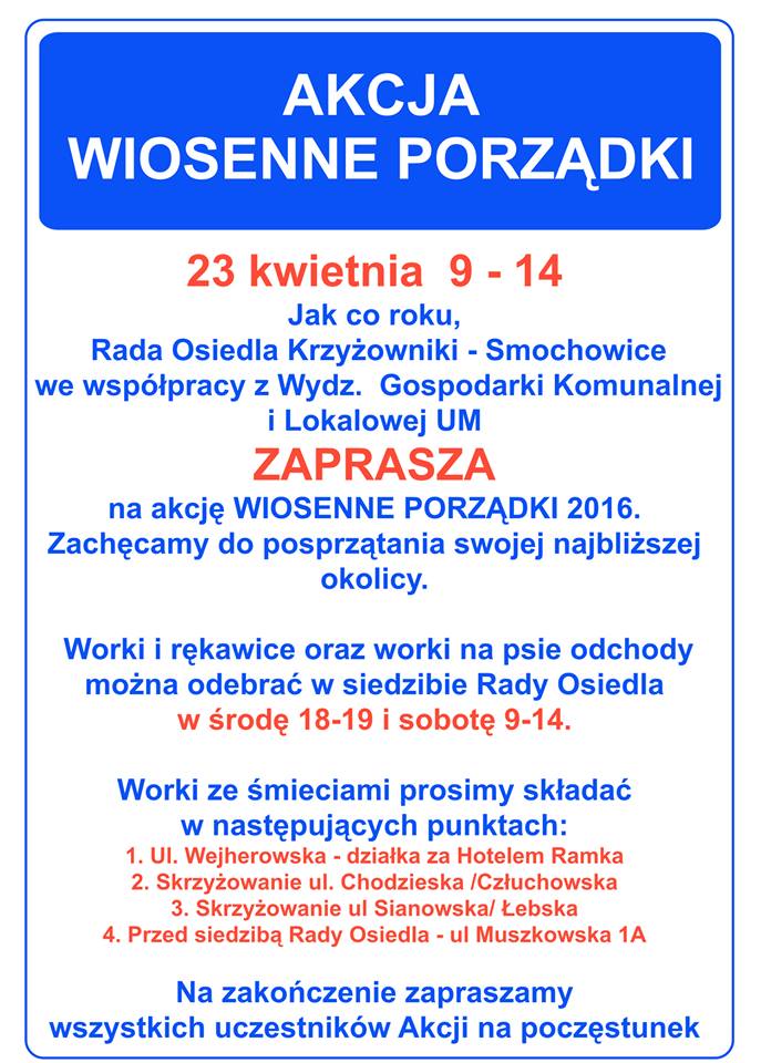 Wiosenne porzadki